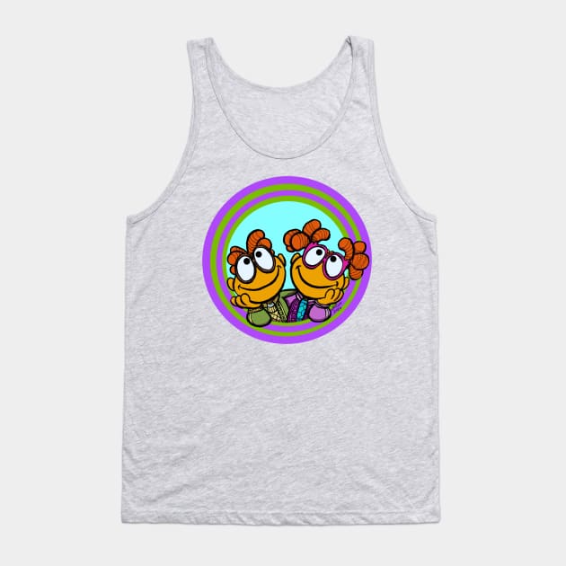 Scooter and Skeeter Tank Top by UzzyWorks